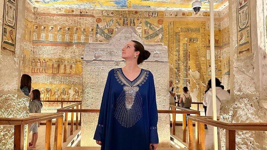 Interior of the Valley of Kings