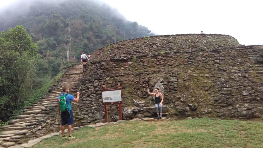 Ciudad Perdida, the "Colombian Machu Pichu".