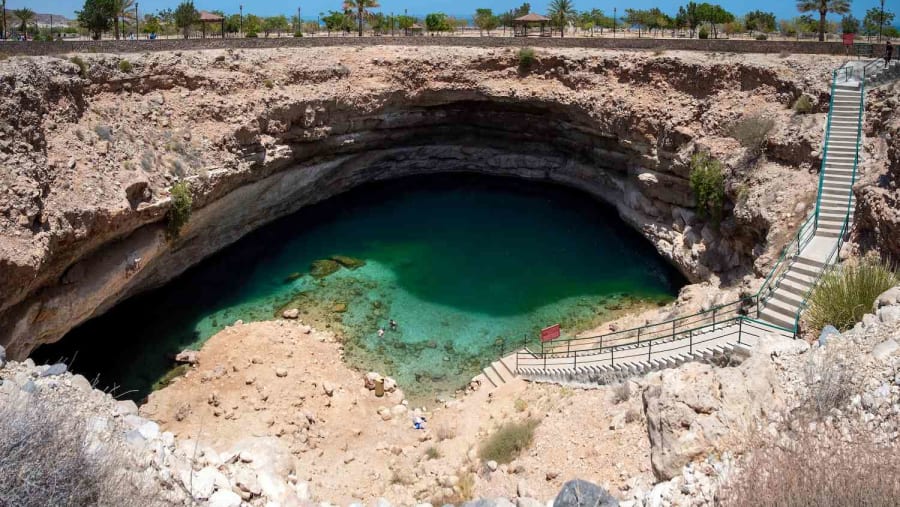 Swim in Bimmah Sinkhole