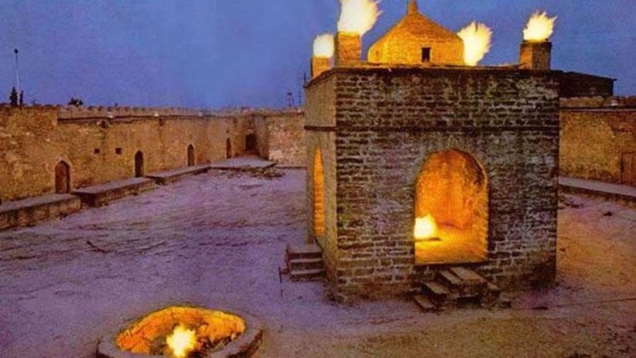 Atashgah Zoroastrian Fire Temple