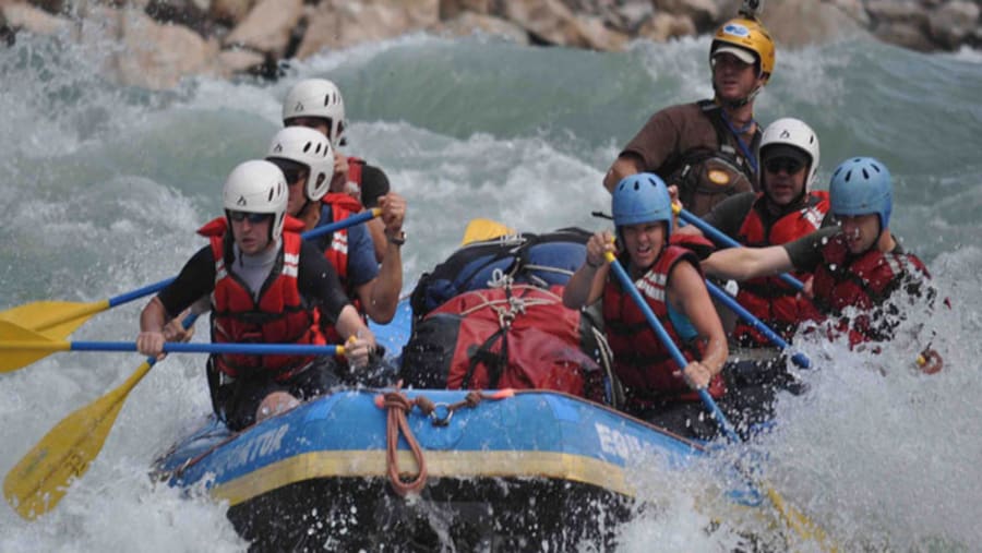 Rafting in Trisuli River