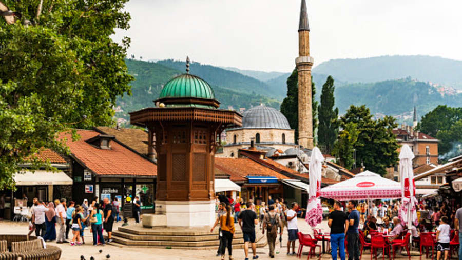 Sarajevo In Bosnia and Herzegovina