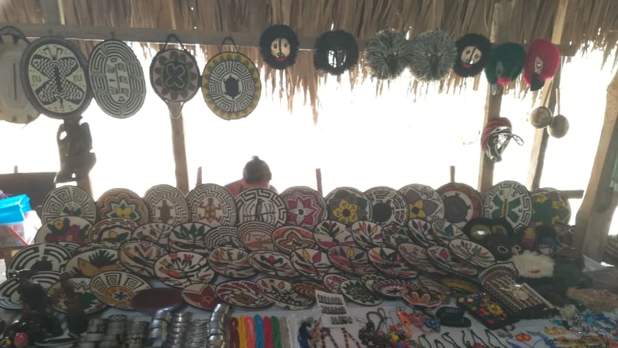 Local Handicrafts in Emberá Village