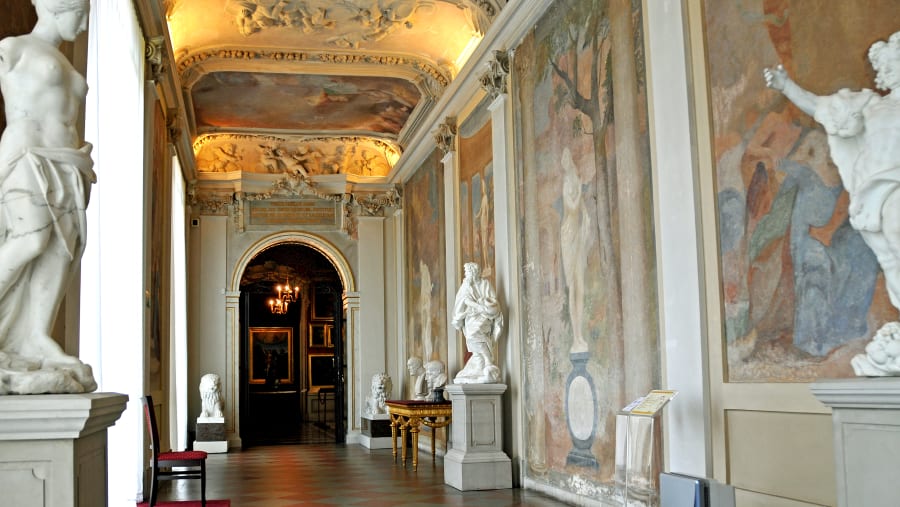 Hallways of Wilanow Palace