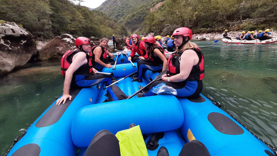 Two days rafting trip to Pluzine, Montenegro