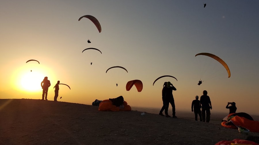 Paragliding in Iran