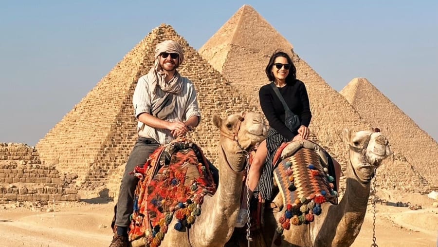 Travellers at Egypt