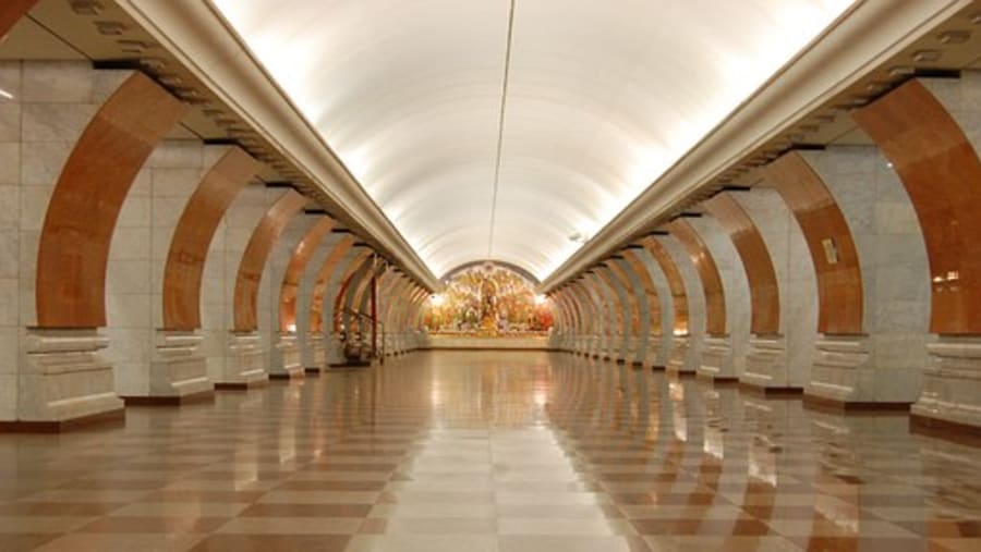 Moscow Metro Station