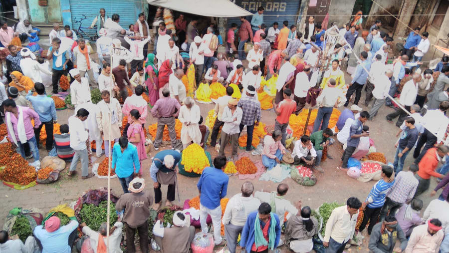 Flower market