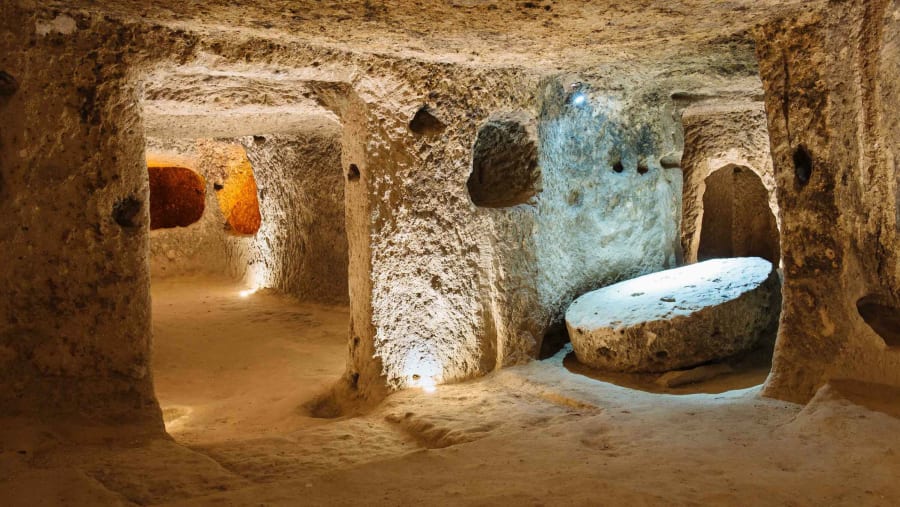 Underground cities in Turkey