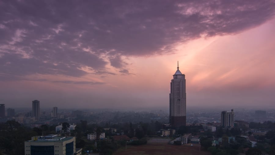 Stunning cityscapes of Nairobi