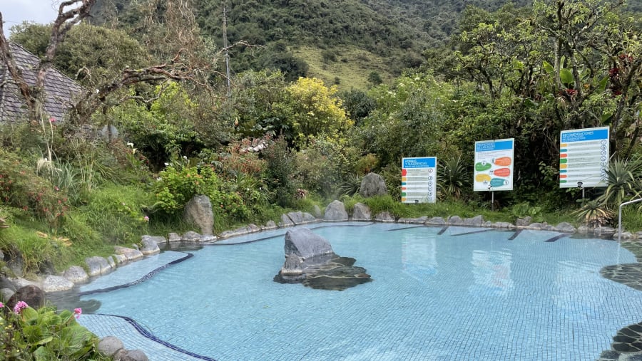 Papallacta Hot Spring pool