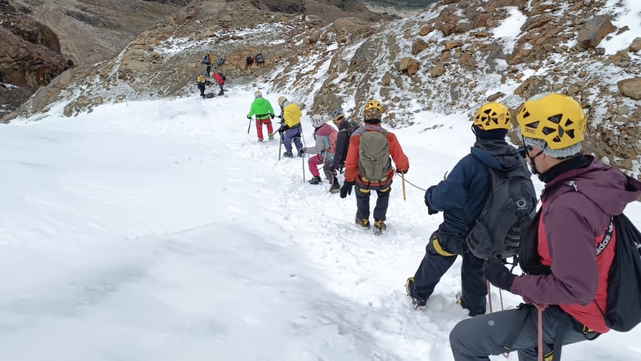Climbing Nevado Mateo