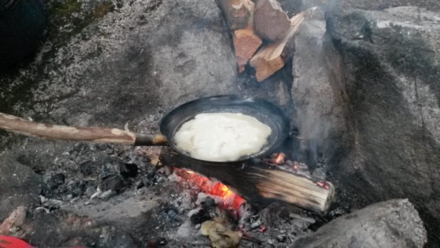 Cooking in Nuuksio