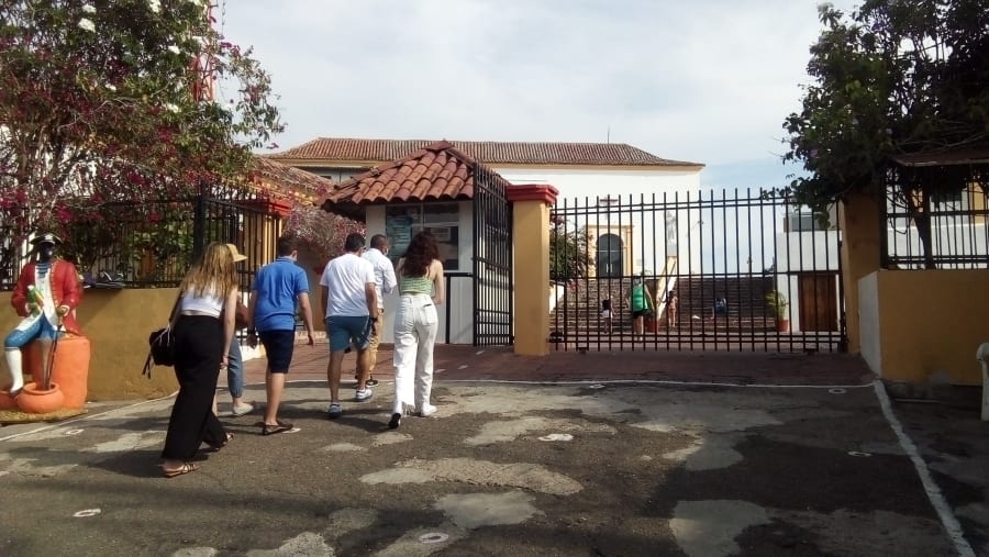 Tourists at Cerro La Popa
