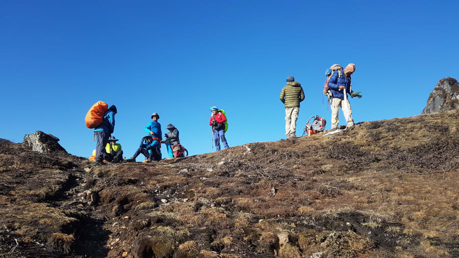 Trek at Mardi Himal