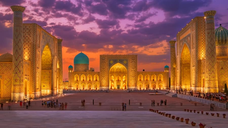 Registan Square in Samarkand