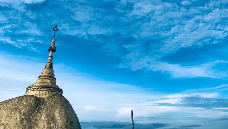 See Stunning Views of the Kyaiktiyo Pagoda