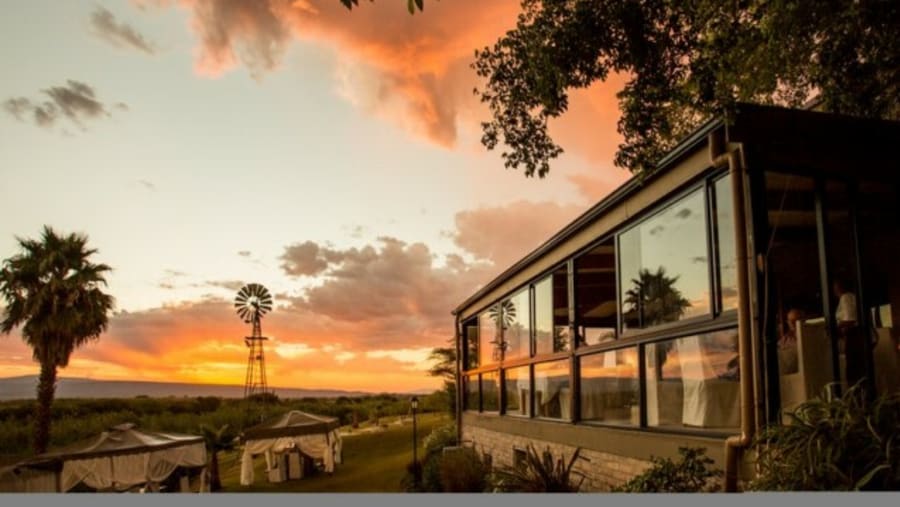 View from the lodge