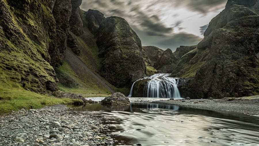 Waterfall, Iceland