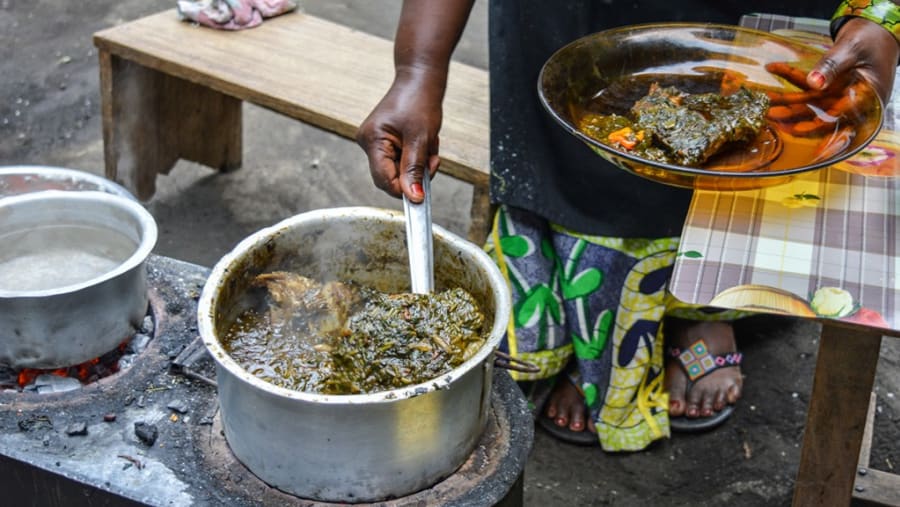 Cooking Traditional Meal in Iringa Village, Tanzania