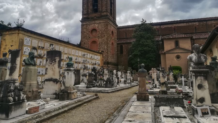 View of the Cemetery