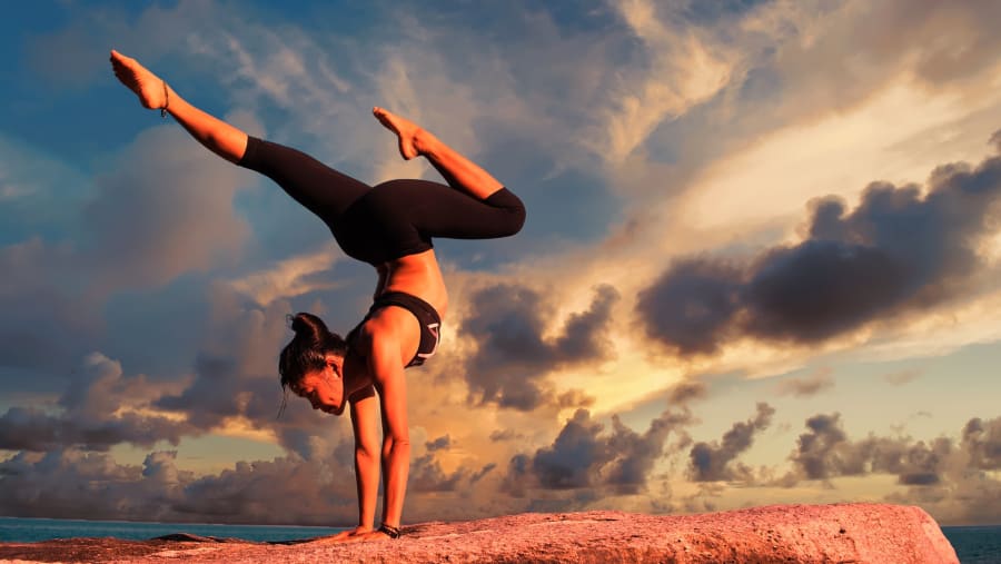 Yoga Session in Rishikesh