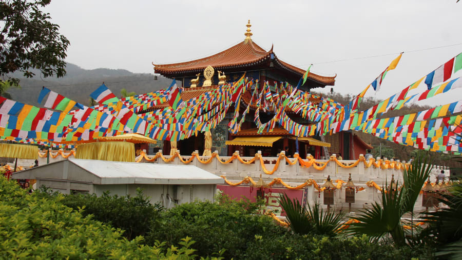 Nanshan Buddhism Temple In China