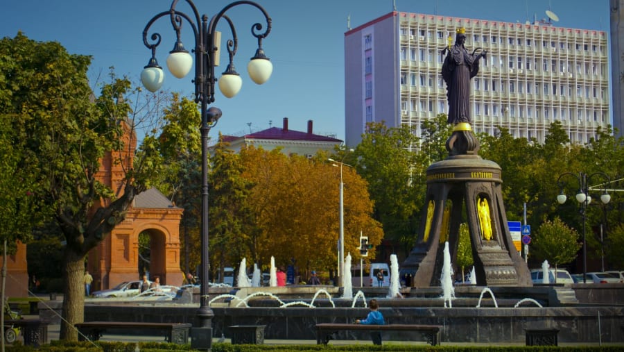 Saint Catherine Monument Russia