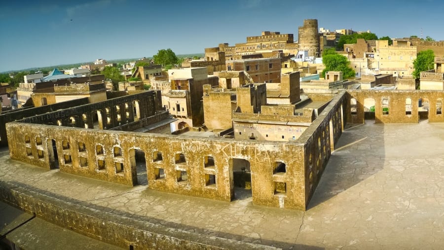 Top View of Mandawa Town