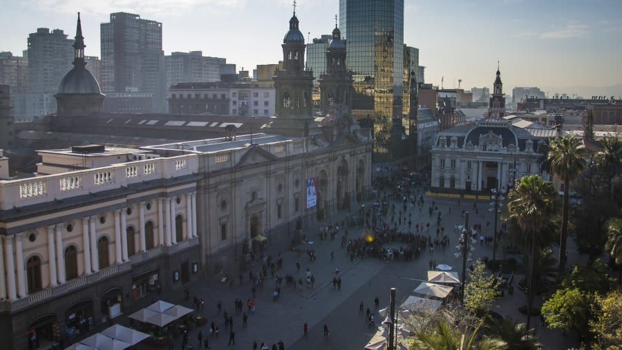 Plaza de Armas de Santiago