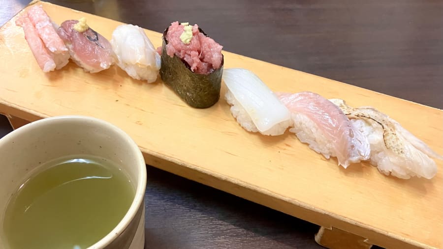 Sushi at Omi Market