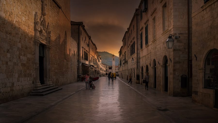 Walled City Of Dubrovnic