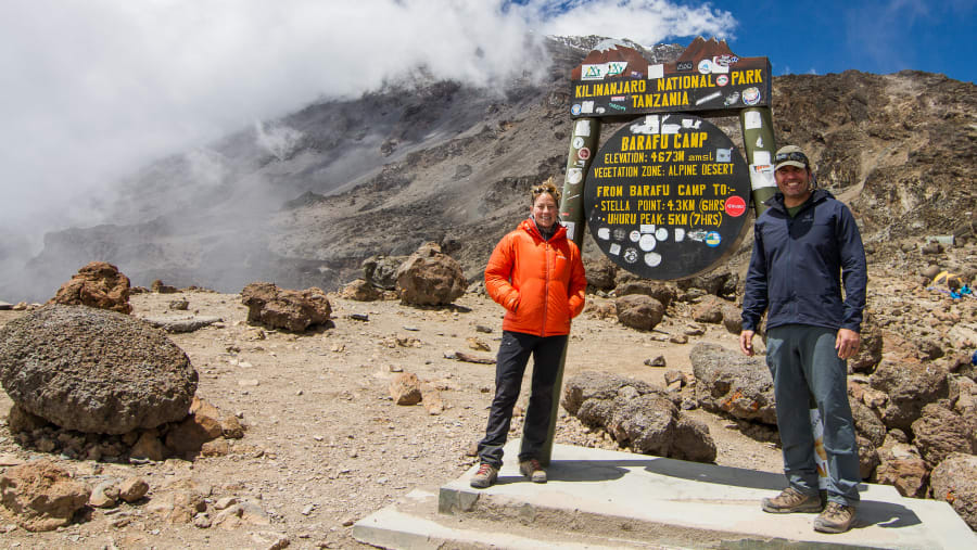 Traverse through Mount Kilimanjaro