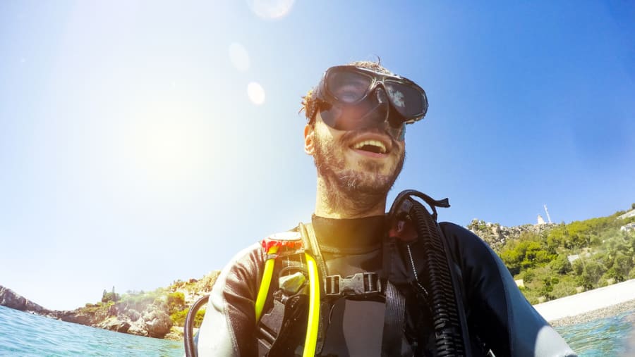 Enjoy Scrub Diving