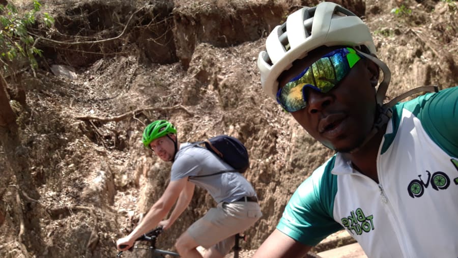 Travelers on the Congo trail