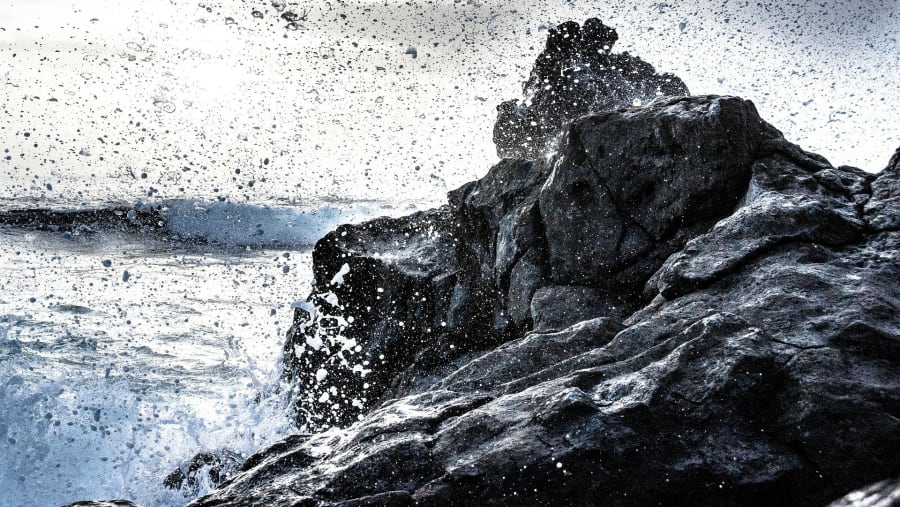 Make a photo-stop at the beautiful bay of El Golfo