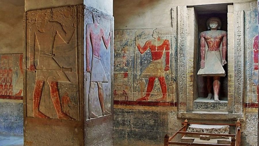 Ancient Paintings in Sakkara