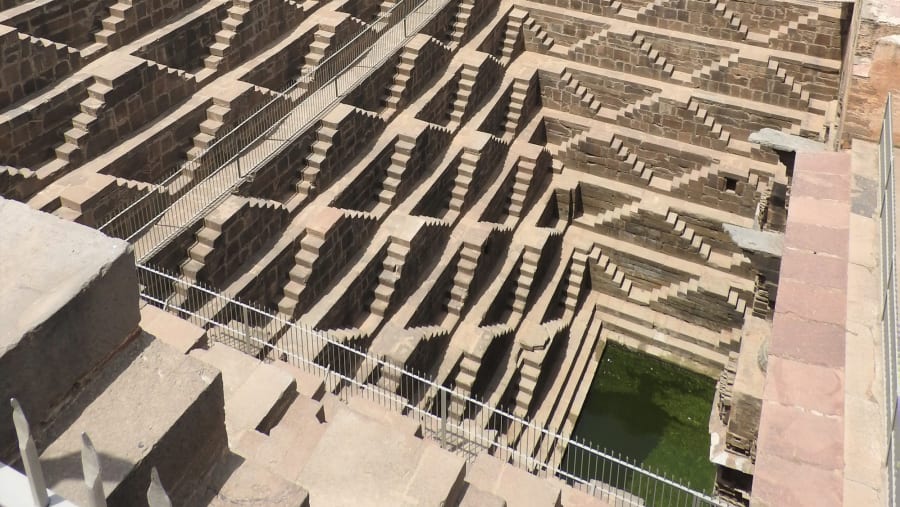 Steps in Chand Baori