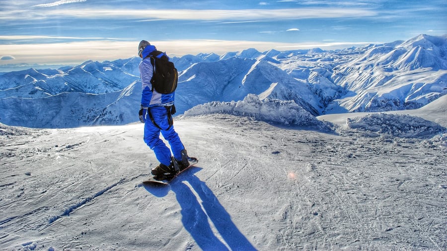 Go to the Gudauri Ski Resort in Georgia