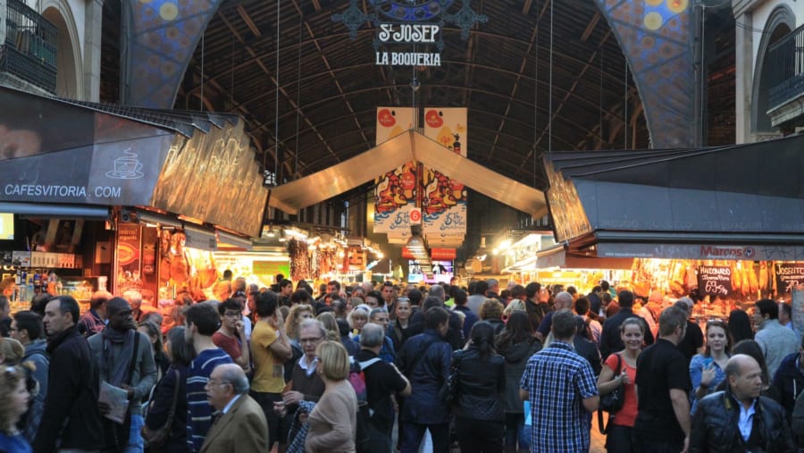 Visit La Boqeuria Market