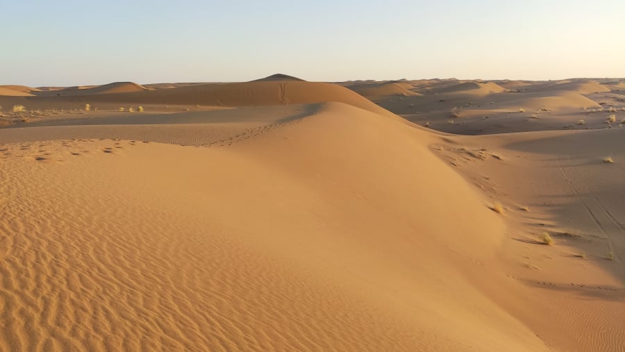Maranjab Deserts in Iran