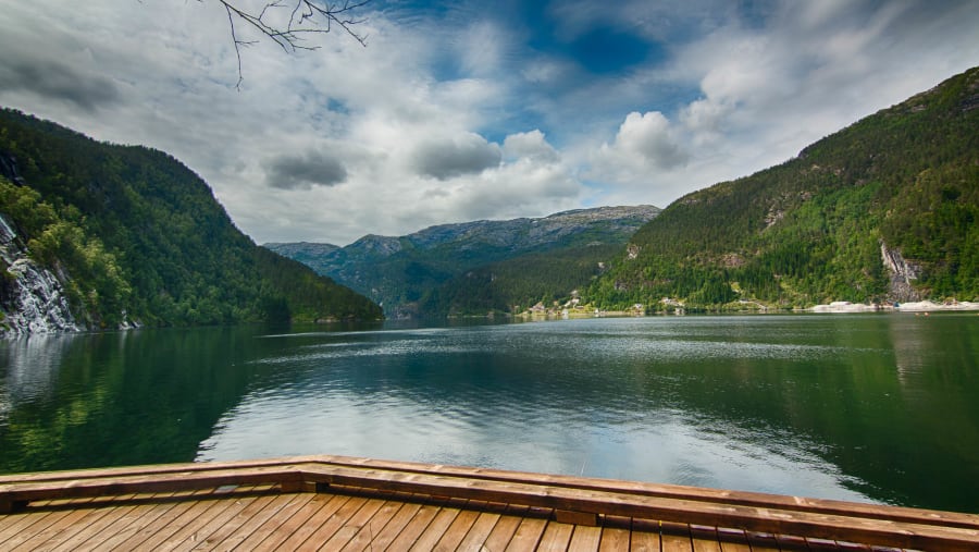 Lake area view