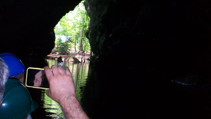 Canoe through Natural Caves