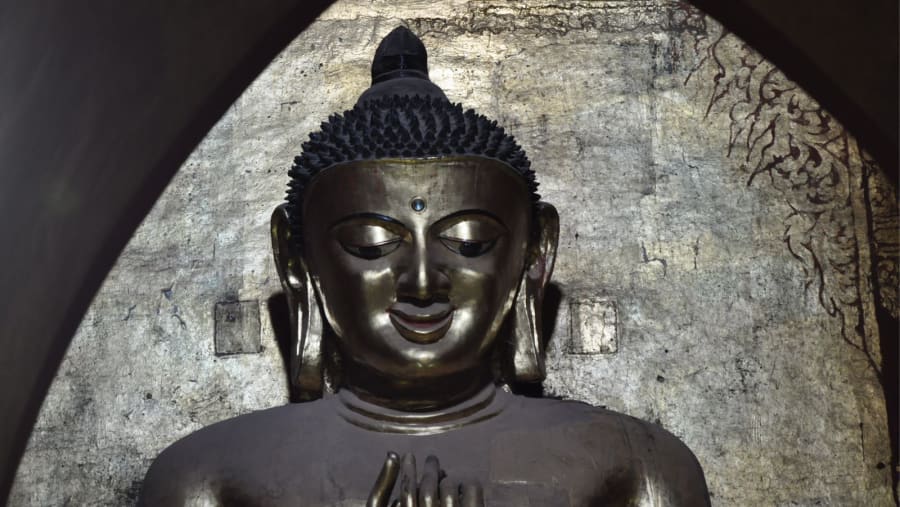 Buddha Statue at Ananda Temple