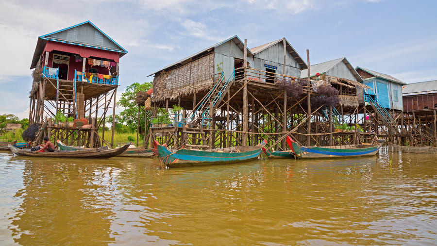 Floating Village at Tonle Sap Lake