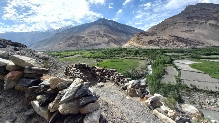 Discover ancient fortress Kah-Kaha in Ishkoshim (Pamir Mountains)