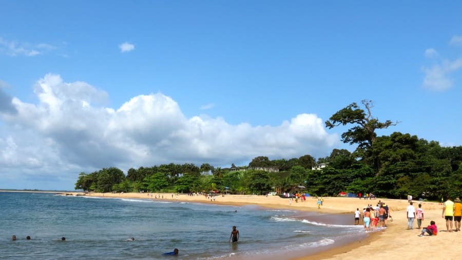 Beach in Robertsport