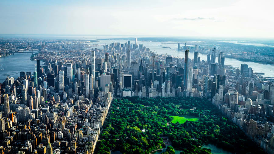 Admire the stunning views of New York City