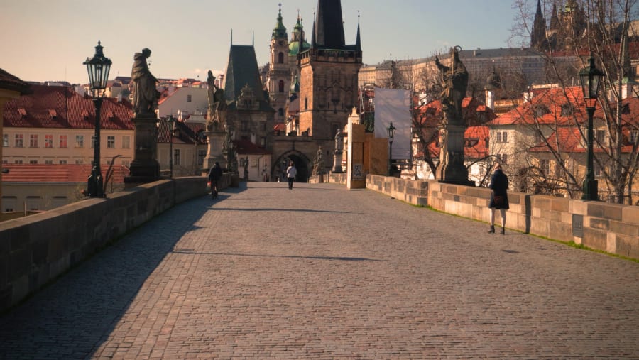 Cross the Charles Bridge
